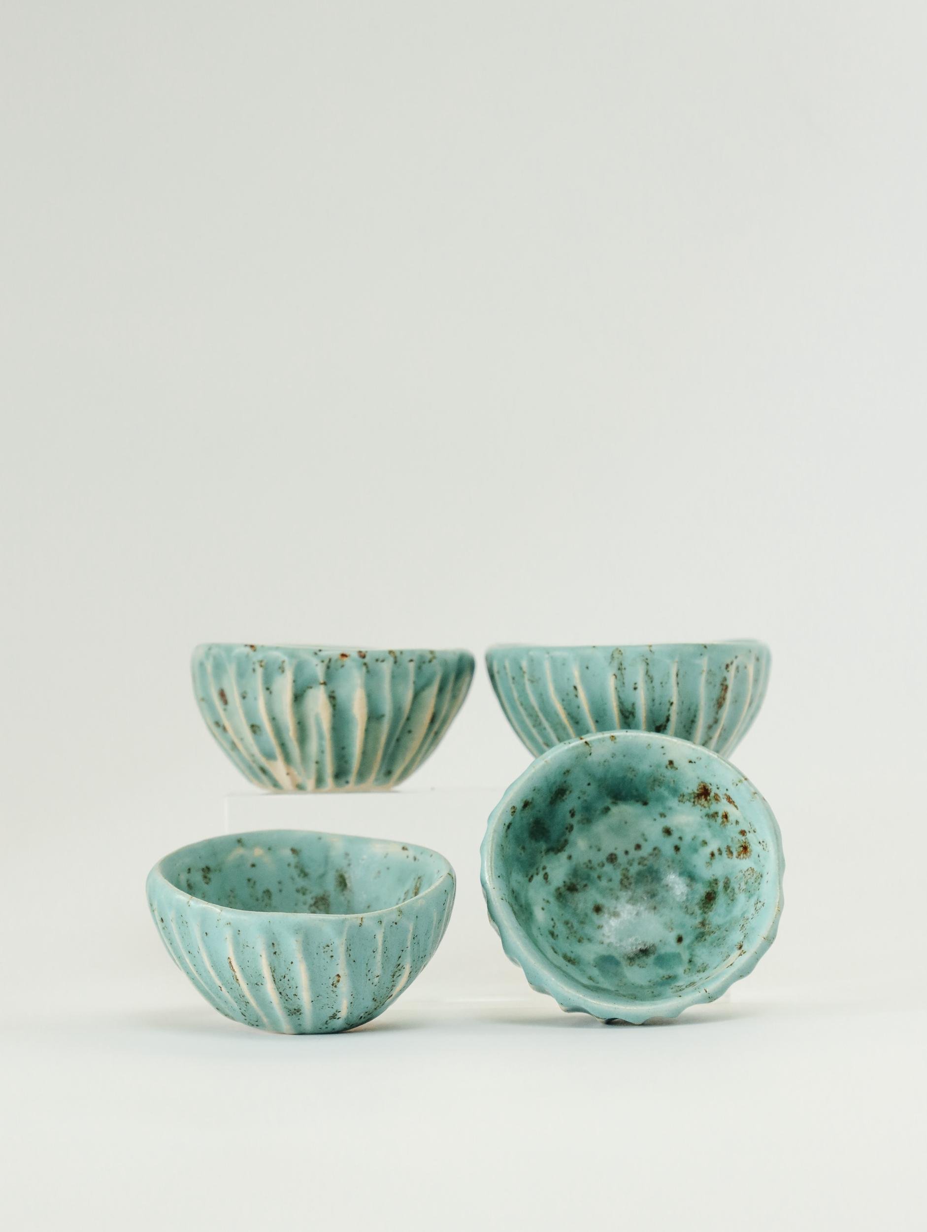 Піала чайна Лагуна міні ручної роботи (CUP-023) - фото 4 Піала чайна Лагуна міні ручної роботи (CUP-023) - фото 4