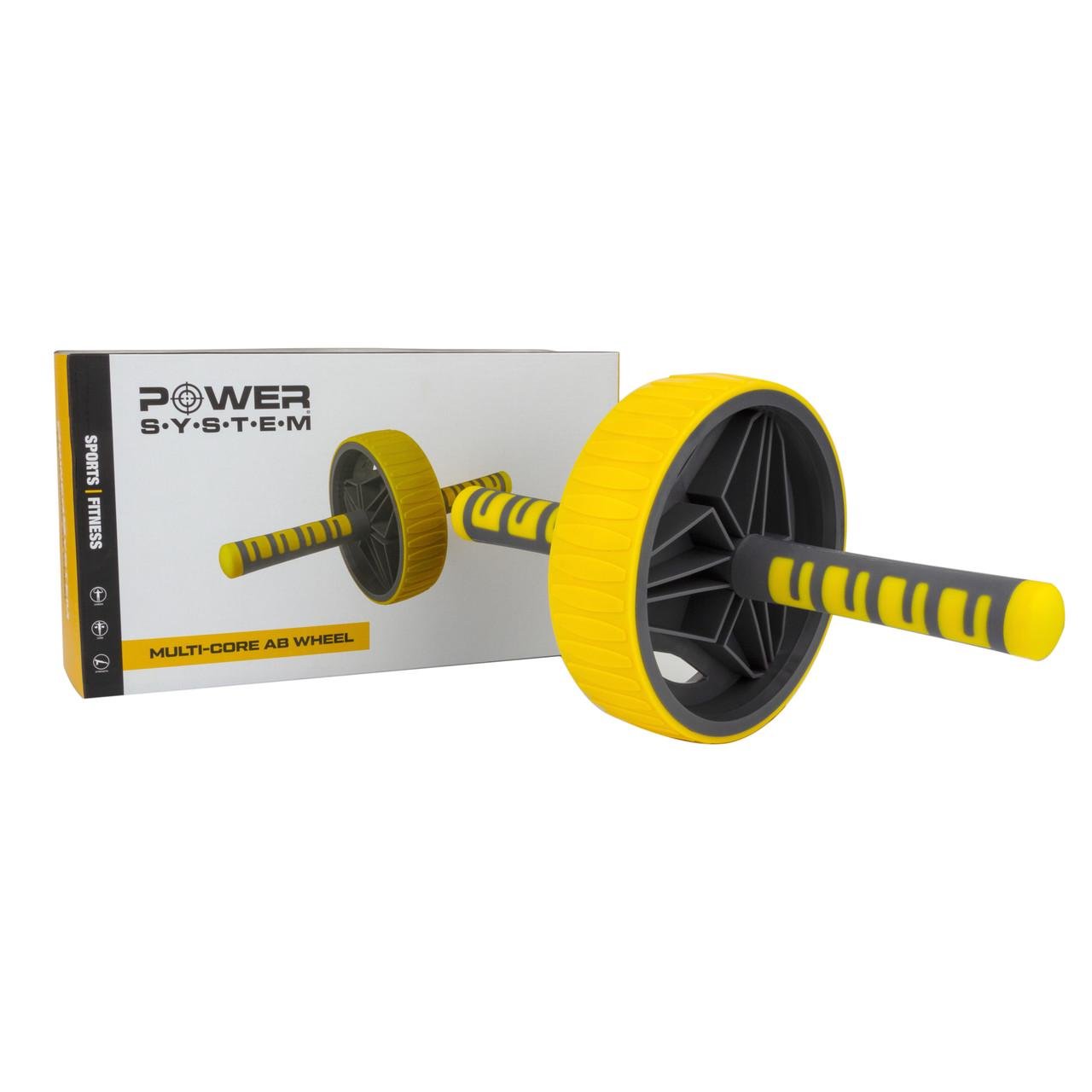 Колесо для пресса Power System PS-4034 Multi-core AB Wheel Yellow