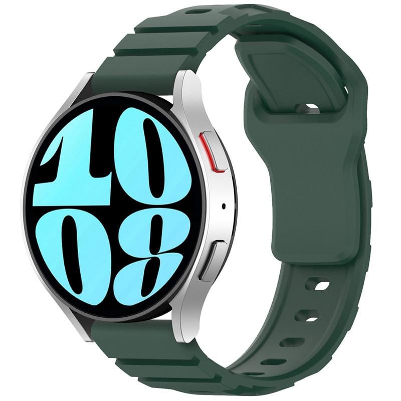 Ремешок силиконовый Defense для Smart Watch 22 мм Pine green