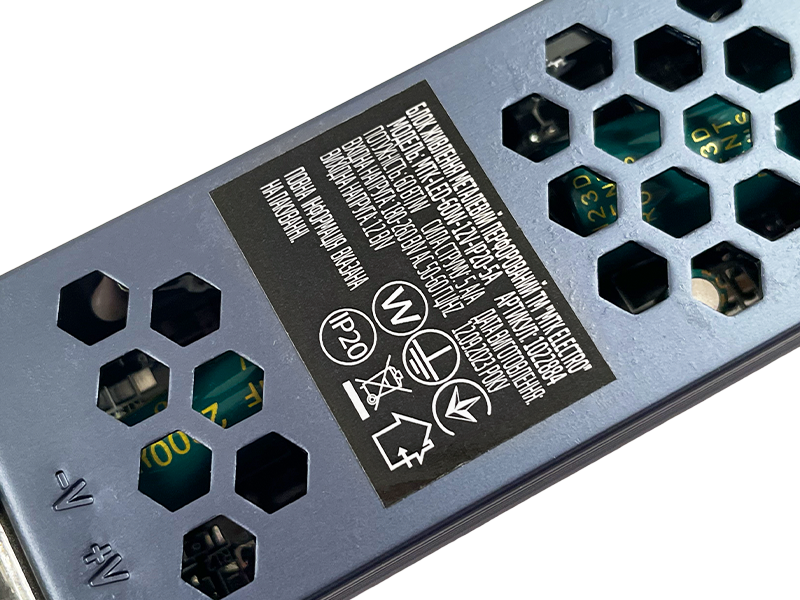 Блок живлення MTK IP20 5А МТК 12V 60W (23500286) - фото 3