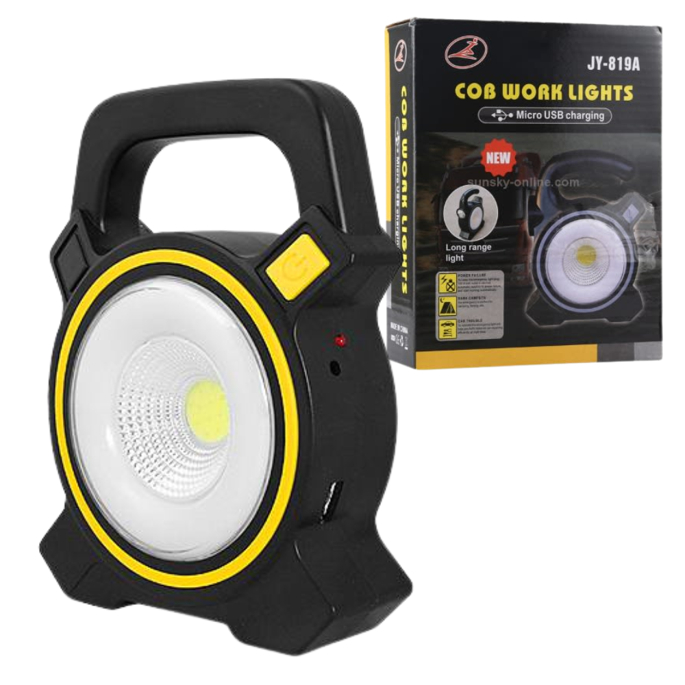 Лампа акумуляторна світлодіодна із зарядкою від сонця для дому аварійне освітлення (JY-819)