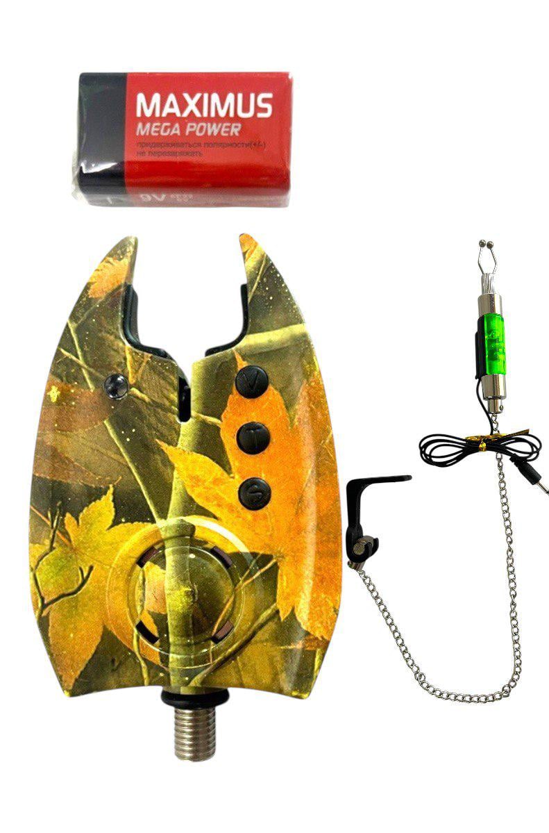 Сигналізатор клювання TIANLONG TLI-07/свінгер на ланцюжку колір Зелений (1737399528)