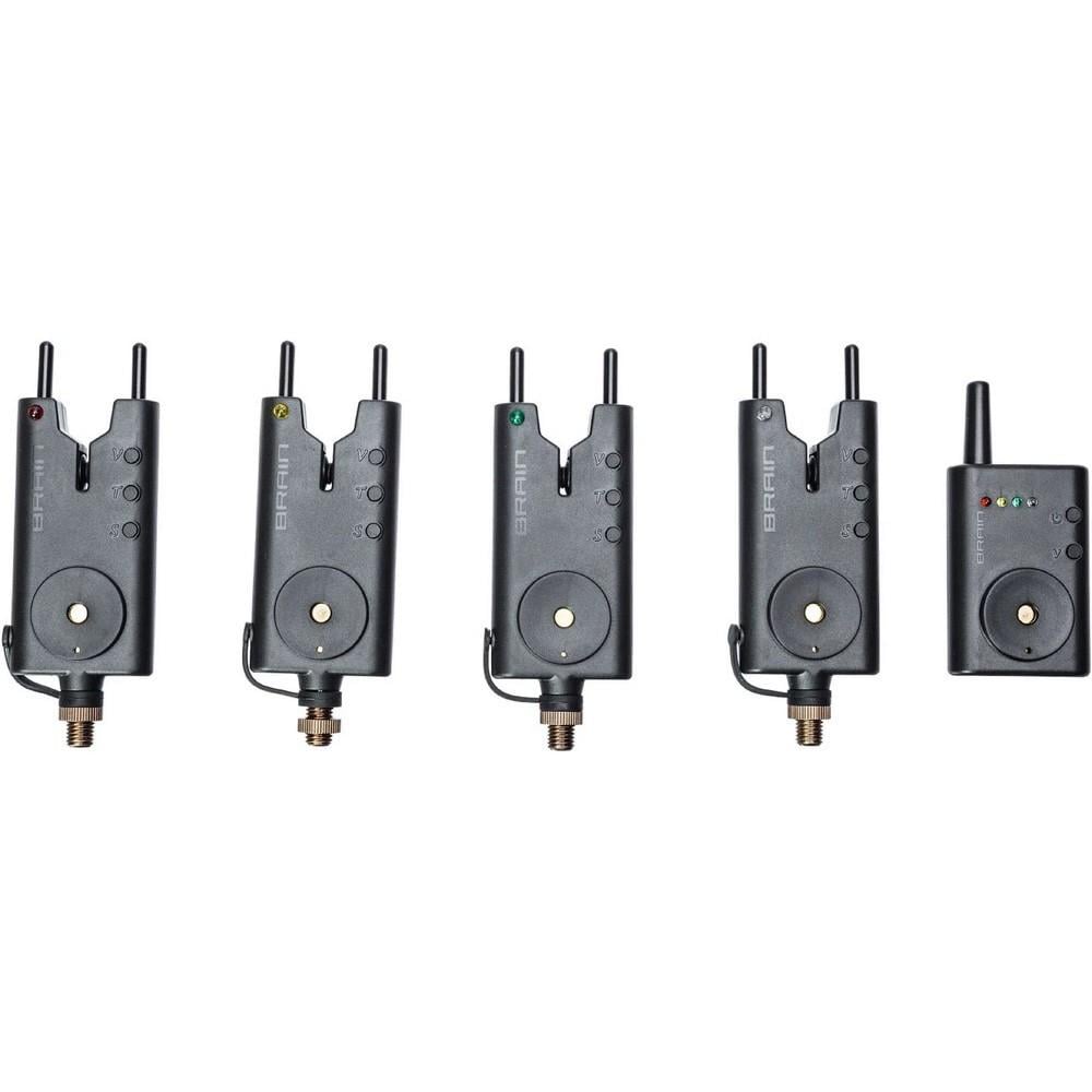 Набор сигнализаторов клева Brain Wireless Bite Alarm B-1 4+1 (1858.41.31)