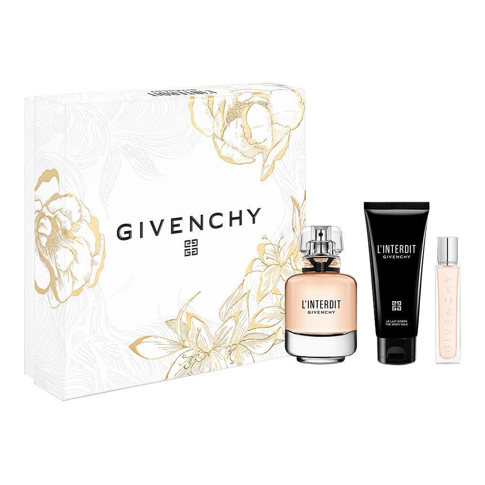 Парфумована вода для жінок Givenchy L'Interdit 50 мл та 12,5 мл/лосьйон для тіла 75 мл (380616)
