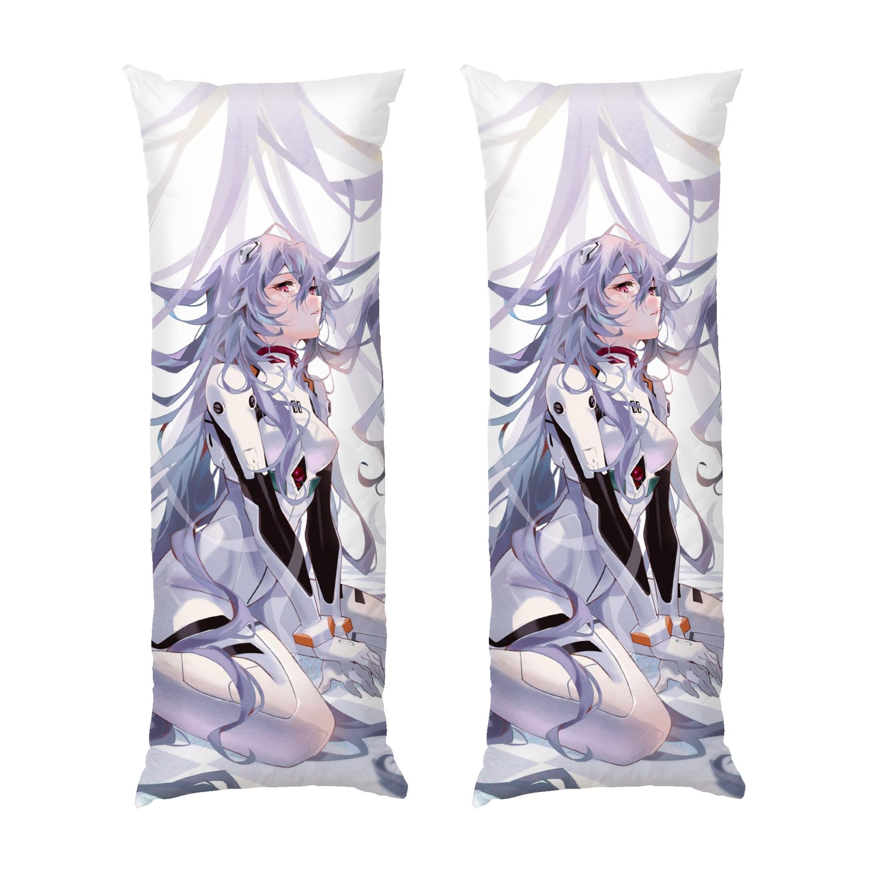 Подушка дакимакура Ayanami Rei with long hair Evangelion габардин 150х50 см (113316-3)
