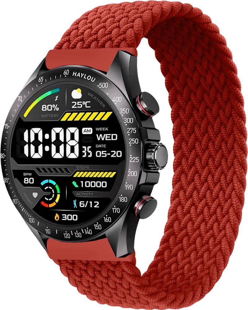 Ремешок Solo Loop для Haylou Solar Pro LS18 145 мм Red (40868-2D) Ремешок Solo Loop для Haylou Solar Pro LS18 145 мм Red (40868-2D)