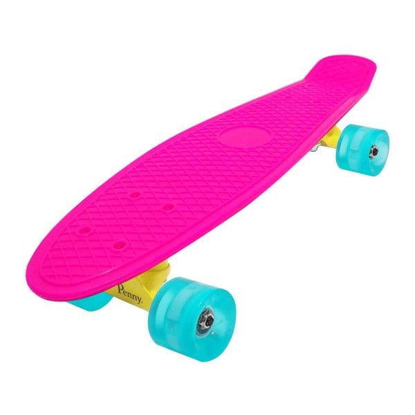 Пенниборд Penny Nickel Classic 28" Светящийся Розовый (2T2042)