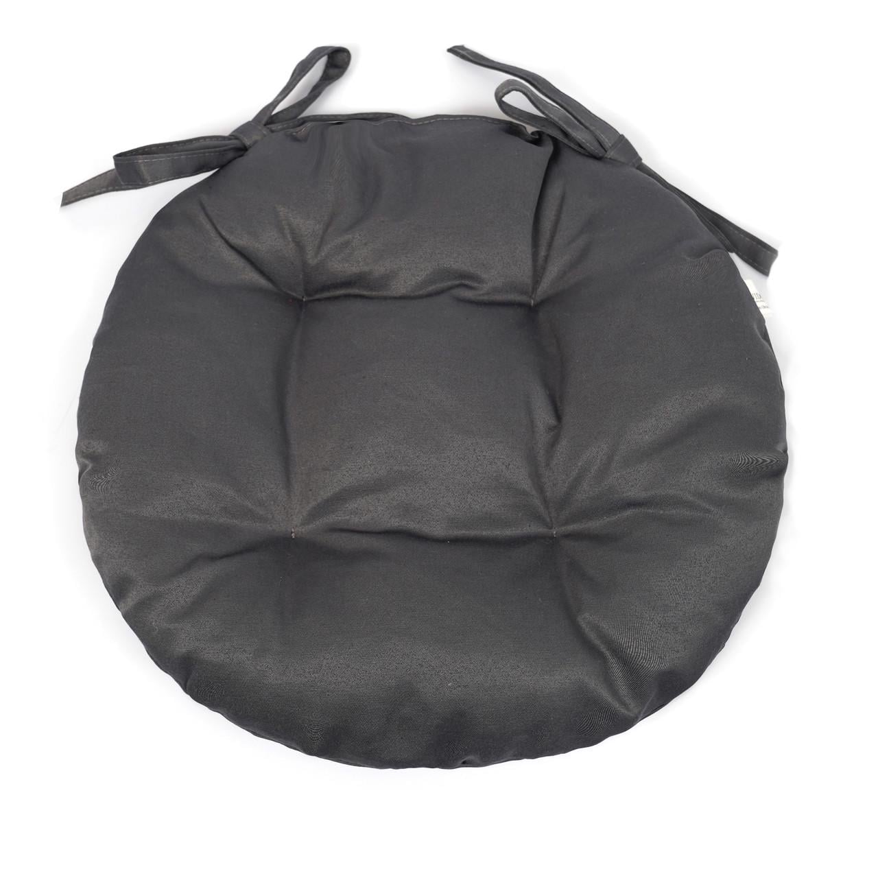 Подушка для стула/кресла/табурета 45x8 см Темно-серый (1787839796)