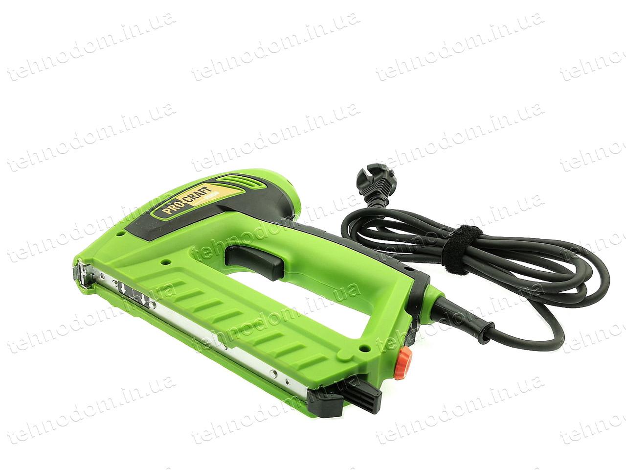 Степлер электрический ProCraft PEH 50 регулировка силы удара - фото 5 Степлер электрический ProCraft PEH 50 регулировка силы удара - фото 5