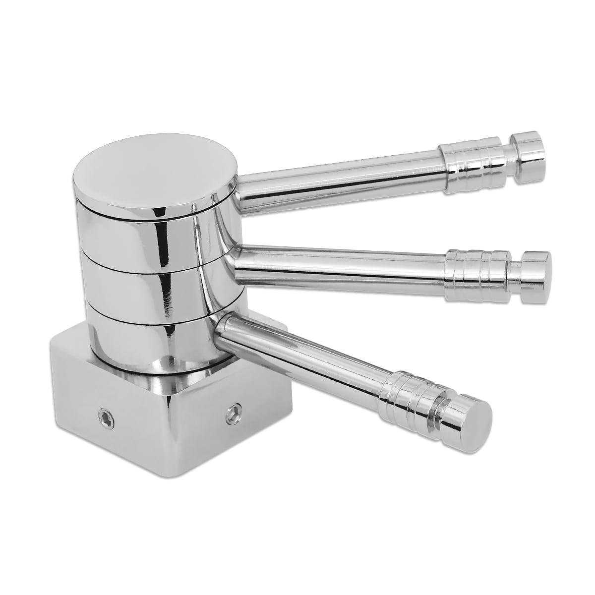 Полка для полотенцесушителя Laris ПП-80/3 кватро на стойку поворотная из нержавеющей стали Серебристый (147-127-71401071) Полка для полотенцесушителя Laris ПП-80/3 кватро на стойку поворотная из нержавеющей стали Серебристый (147-127-71401071)