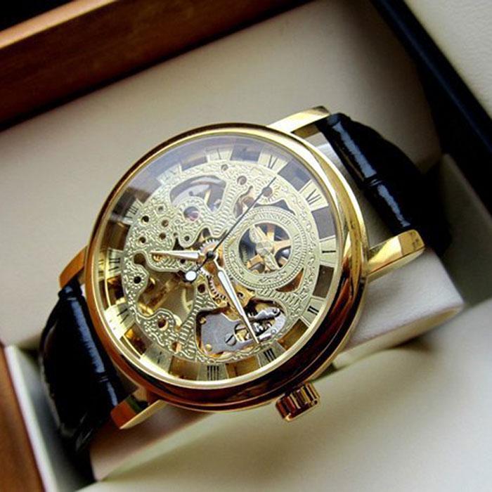 Годинник чоловічий механічний Winner Gold - фото 9