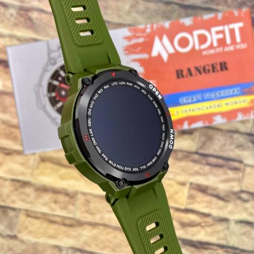 Смарт-часы Modfit Ranger Army Green - фото 4