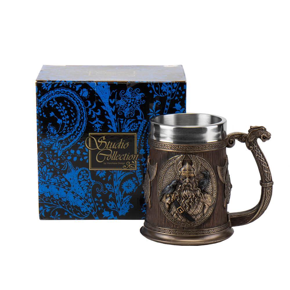 Бокал пивной VERONESE Викинг 600 мл 14,5 см - фото 6