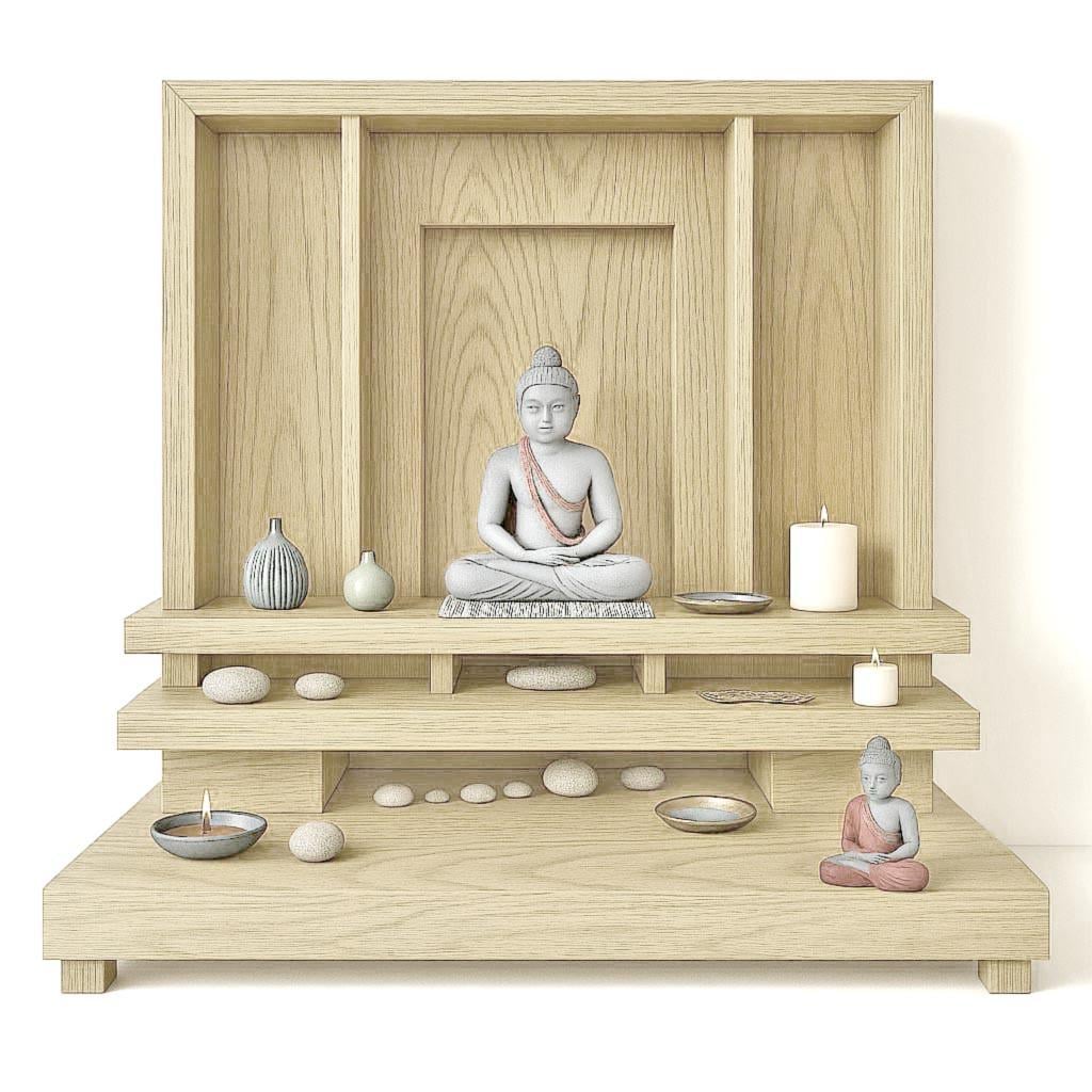 Алтарь для медитации из дерева Адамаш Бланже (ЛАТ-000601)