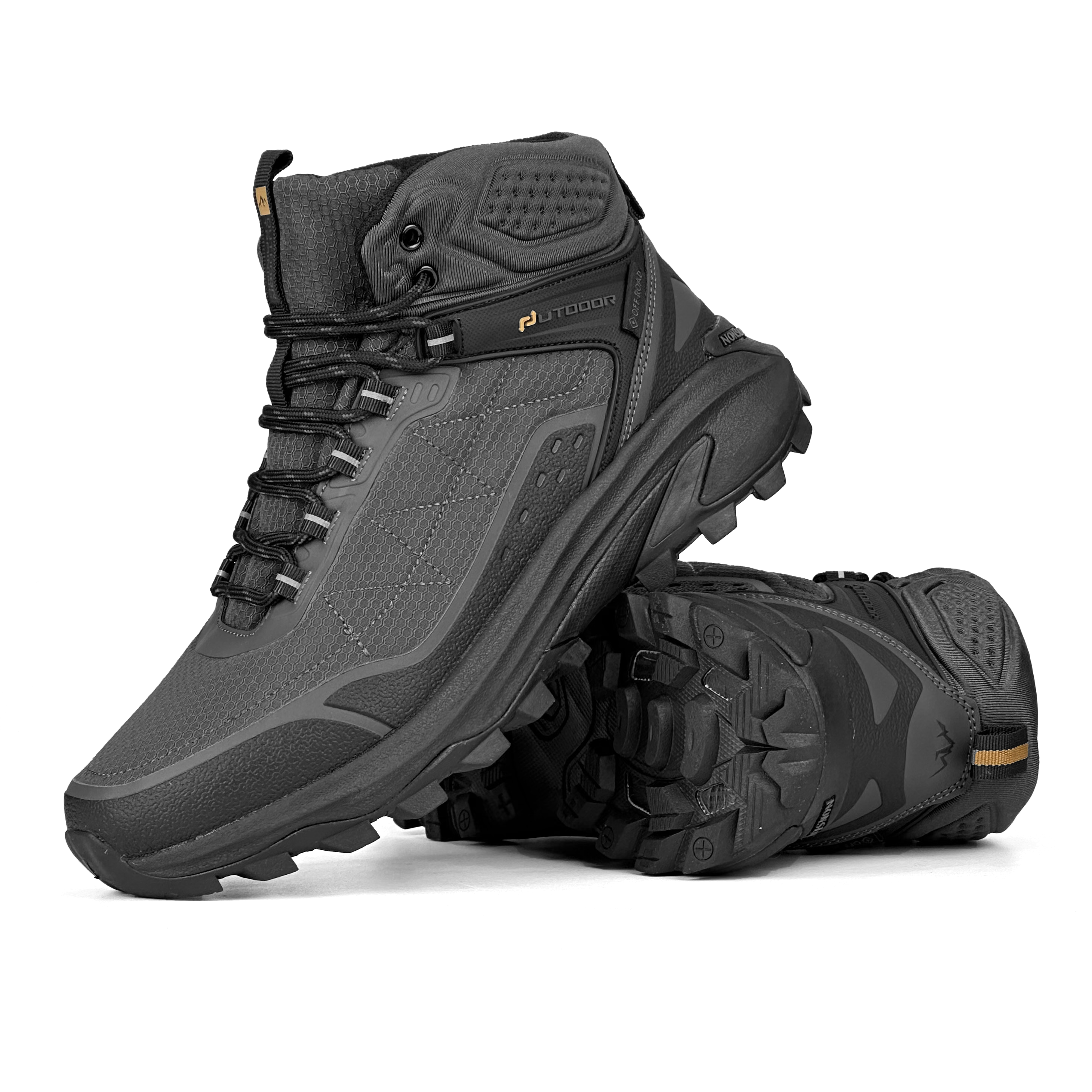 Ботинки мужские зимние Reco (2586-2-45) - фото 2 Ботинки мужские зимние Reco (2586-2-45) - фото 2