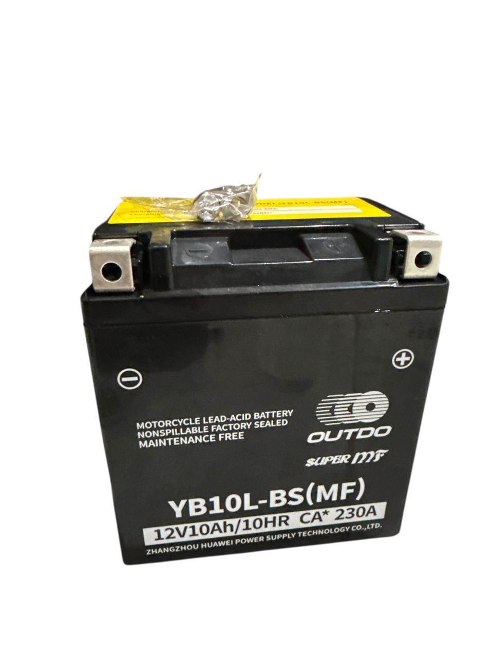 Аккумулятор мототехники AGM OUTDO 12v 10Ah YВ10L-BS MF (100017) Аккумулятор мототехники AGM OUTDO 12v 10Ah YВ10L-BS MF (100017)