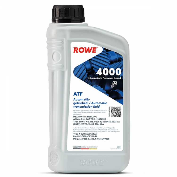 Трансмиссионное масло ROWE HIGHTEC ATF 4000 1 л (25011-0010-99)