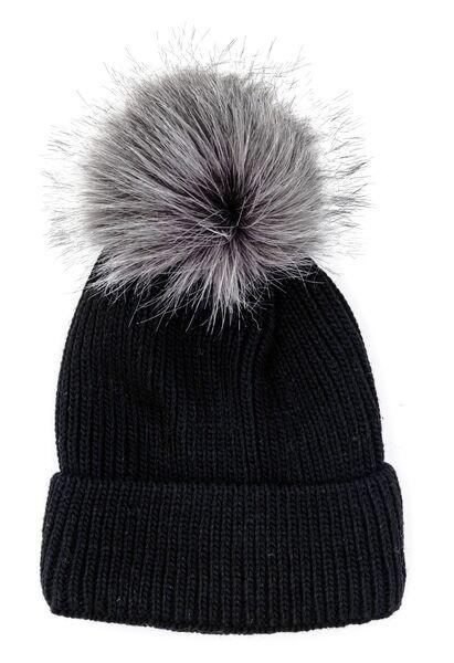 Шапка детская для мальчиков Бен D922 флис 48-52 см Черный