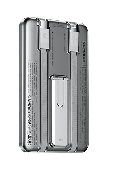 Повербанк Remax CX-1 15W MagSafe Power Bank Silver - фото 2 Повербанк Remax CX-1 15W MagSafe Power Bank Silver - фото 2