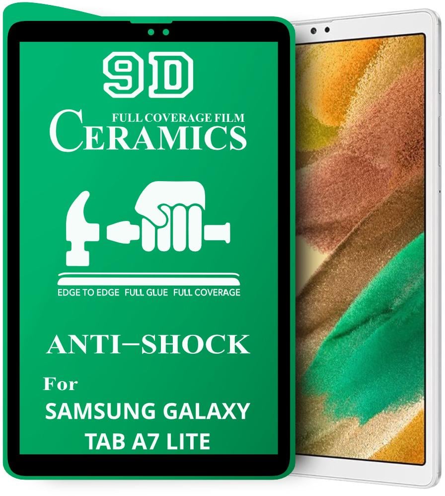 Защитная пленка Ceramics для Samsung Galaxy Tab A7 Lite 8.7 2021 T220 T225 керамическая 9D (27492)