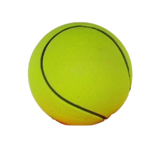 Игрушка для собак Tatrapet Dental Fan мягкий резиновый мячик неоновый 6 см (484.27)
