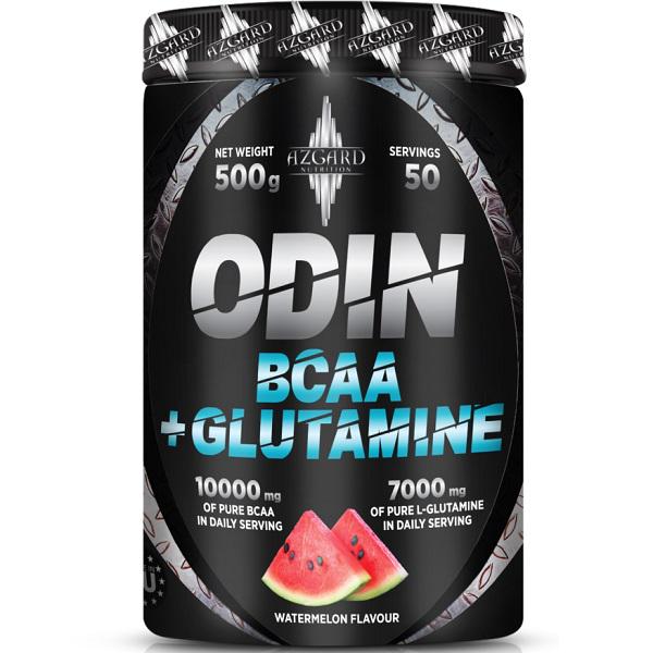 Аминокомплекс для спорта Azgard Nutrition ODIN Bcaa+Glutamine 500 г 50 порций Watermelon Аминокомплекс для спорта Azgard Nutrition ODIN Bcaa+Glutamine 500 г 50 порций Watermelon