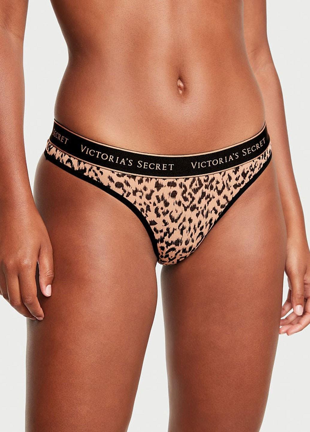 Женские трусы Victoria's Secret 0500000602120QBTXS XS Леопардовый (71291246)