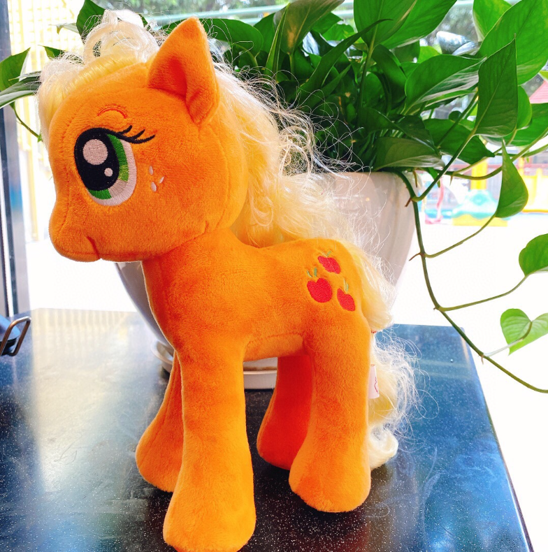 Іграшка дитяча плюшева поні Епплджек Дружба це диво 25 см