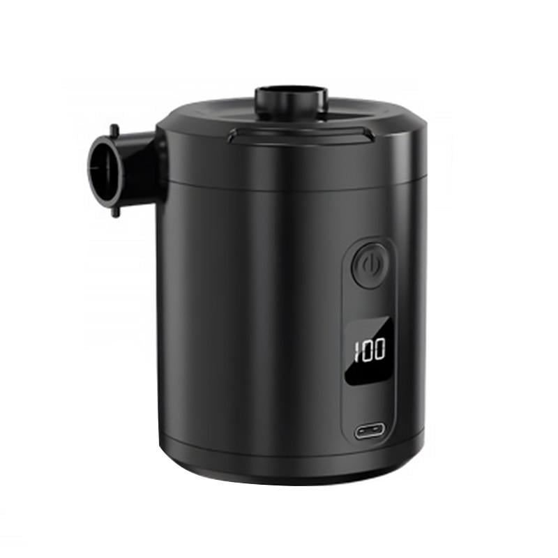 Насос воздушный для матрасов Lesko LW-A-2004 аккумуляторный Black (2661374724)