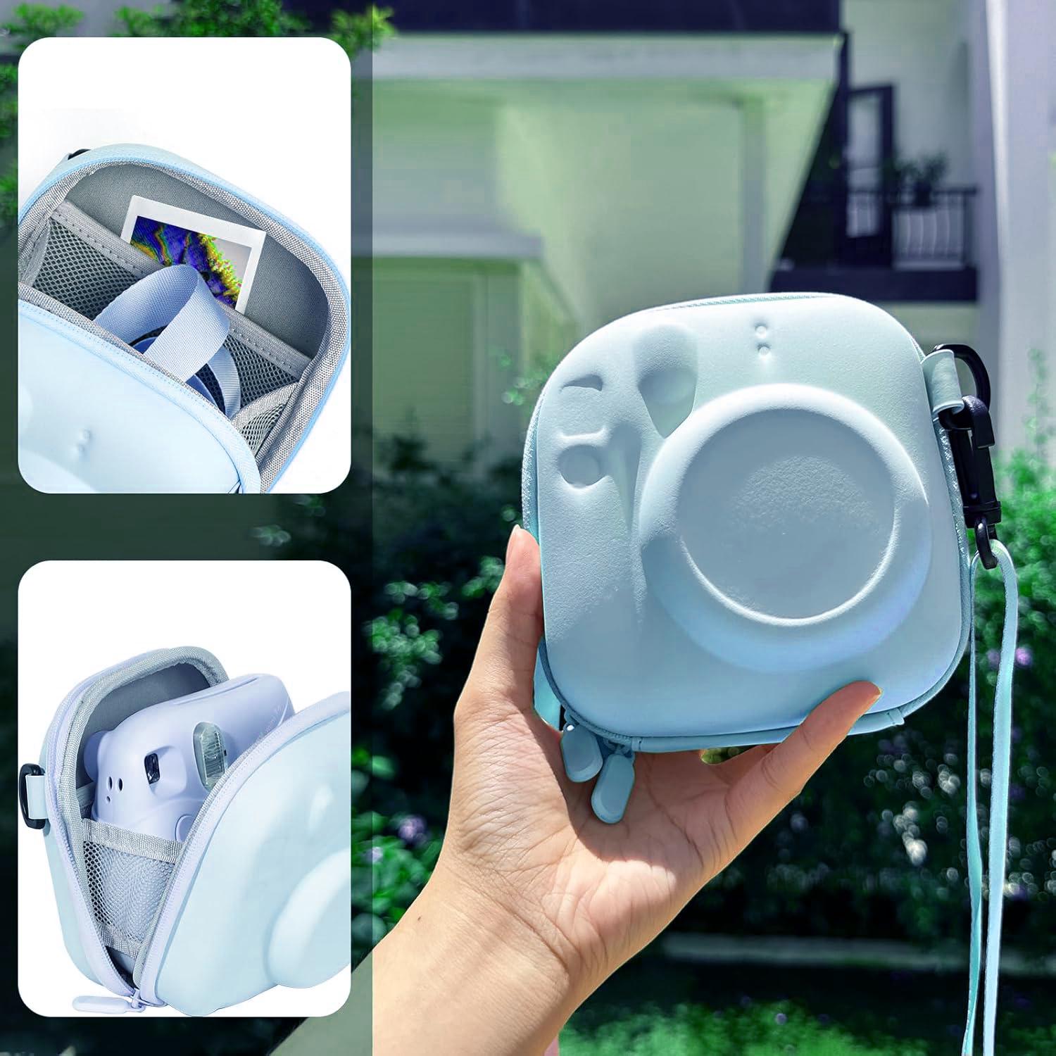 Чехол Fujifilm для Instax Mini 12/11/99/7+/40/Evo Blue - фото 7