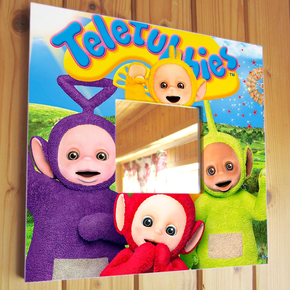 Зеркало декоративное Персонажі шоу "Телепузики" 260х260 мм (M04638)