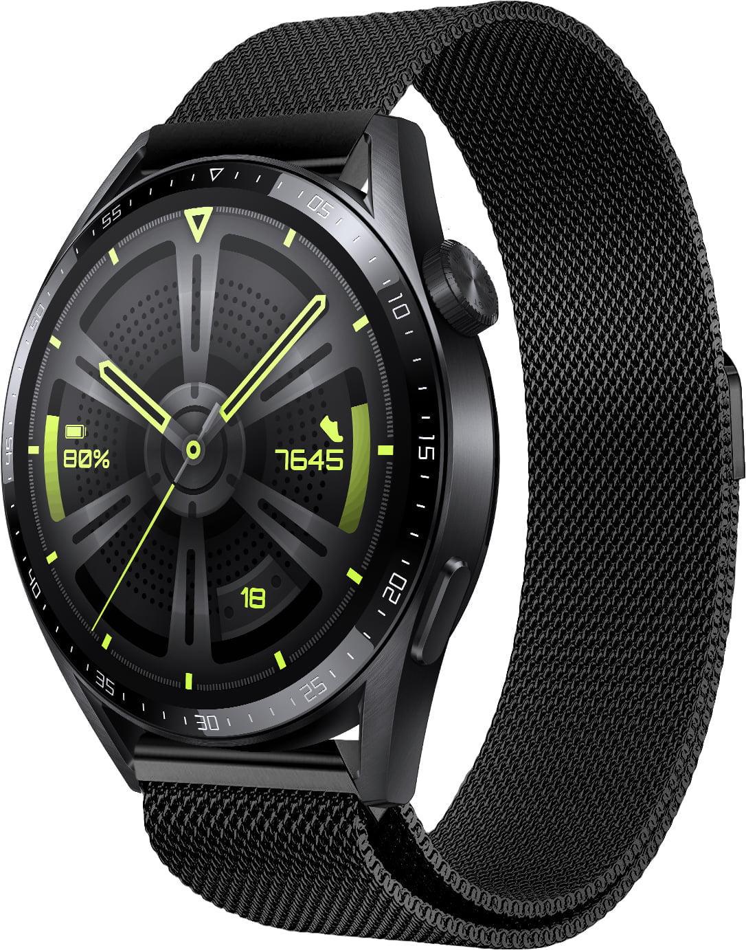 Петля миланская Milano для Huawei Watch GT 4 46 мм Black (38565-2B) Петля миланская Milano для Huawei Watch GT 4 46 мм Black (38565-2B)