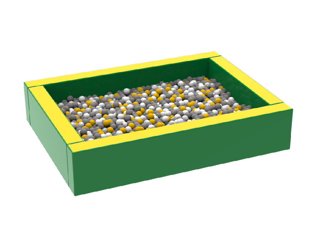 Сухий басейн Прямокутник Hop-Hop 200х150х40 см (1436018484)