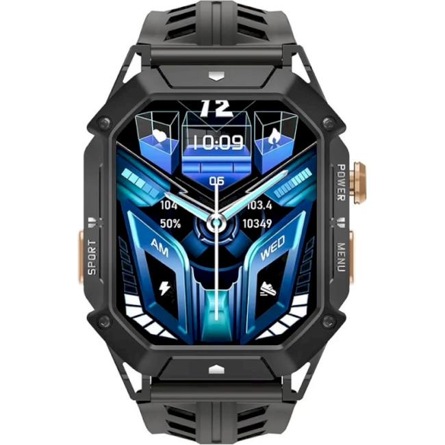 Смарт-часы Oukitel BT80 Rugged Outdoor Watch Black (6931940754668) - фото 2