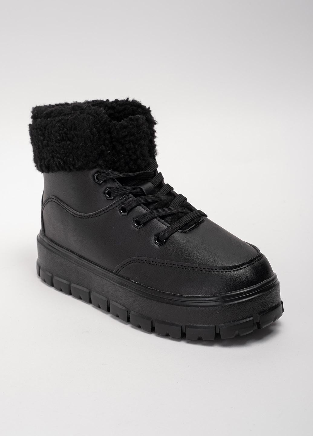 Кроссовки женские Stilli CX669-1 высокие зимние р. 38 Черный (341670_38)