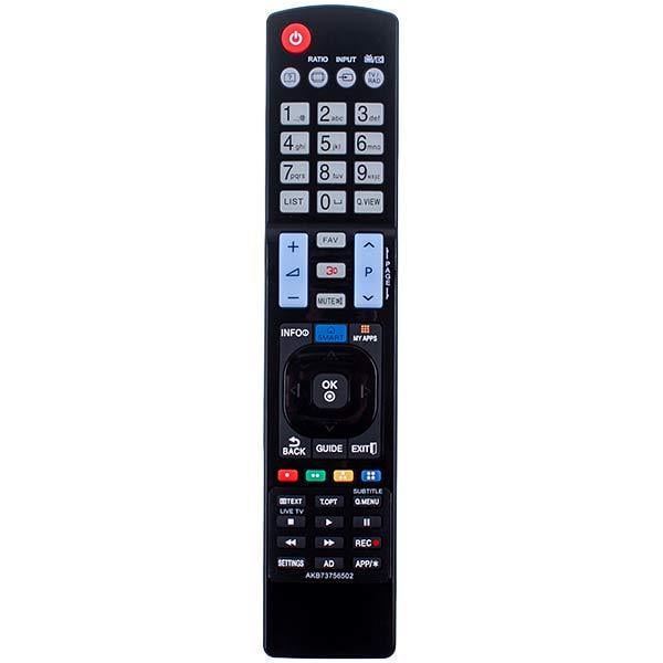 Пульт дистанционный AKB73756502 для LG до 8 м Черный (00000013710)