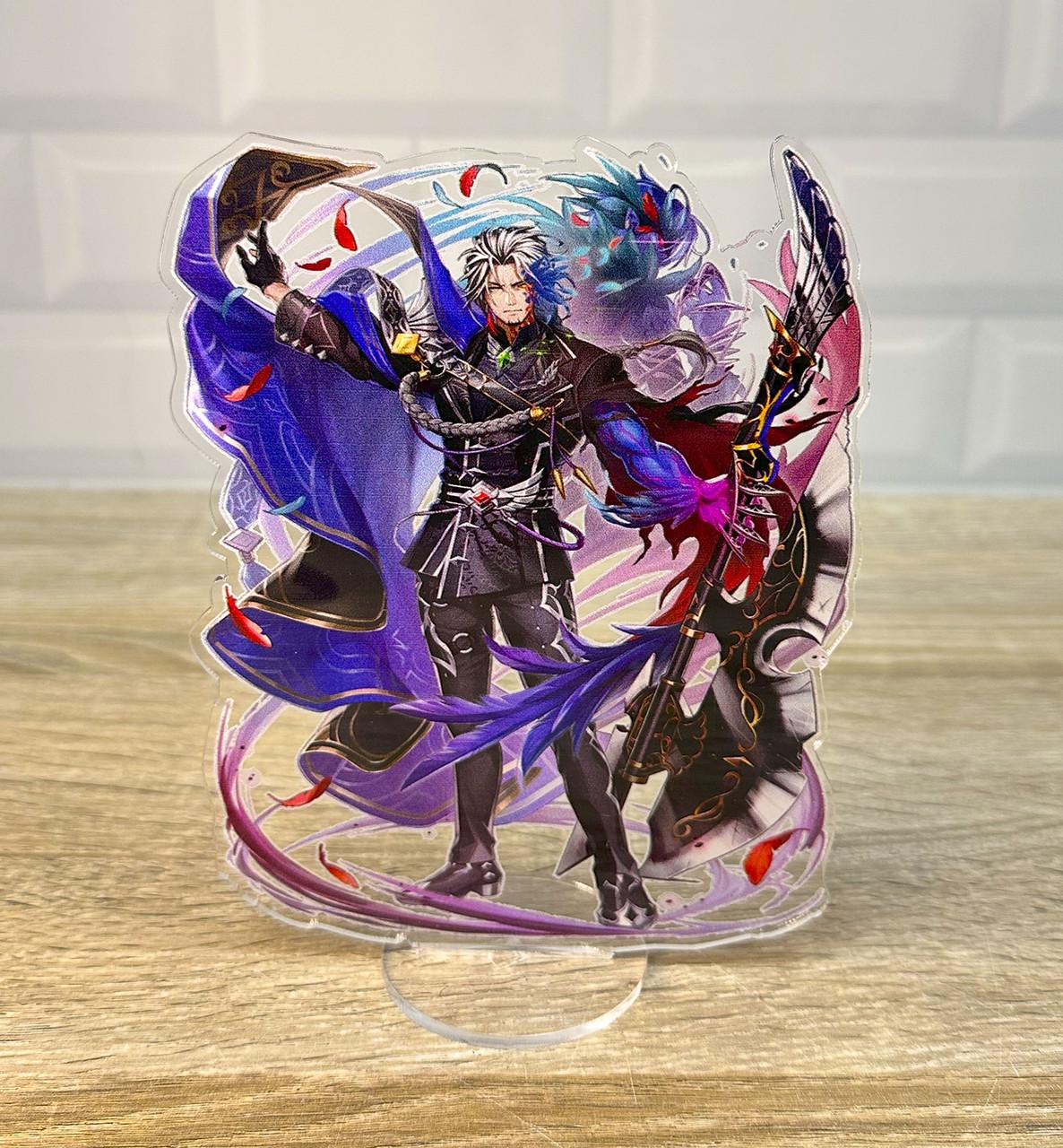 Фигурка коллекционная акриловая Аниме Проект Белая Кошка Дилан 15 см (2131840086)