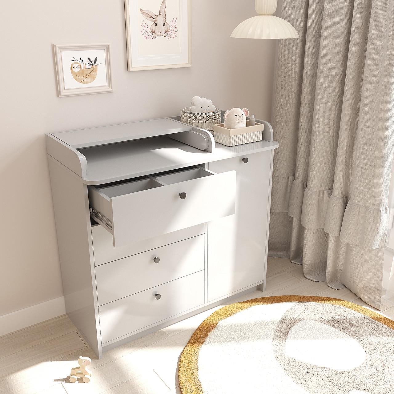 Комод пеленальный Komodo 100x48х95,5 см Серый (32466511)