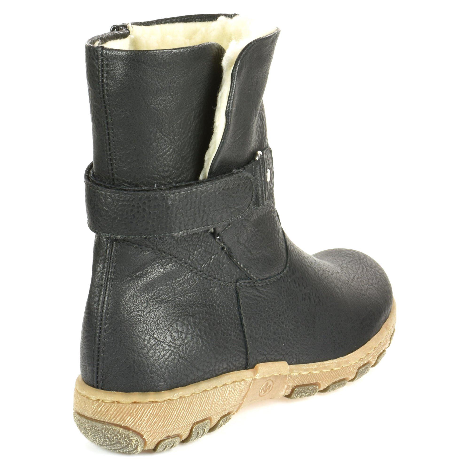 Напівчоботи жіночі зимові Rieker р. 40 Чорний (011116-40) - фото 2