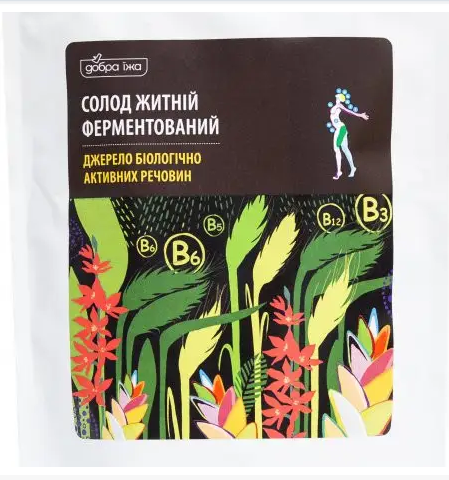 Солод ржаной ферментированный Добрая еда 150 г Солод ржаной ферментированный Добрая еда 150 г