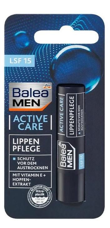 Помада гигиеническая Balea Active Care для мужчин 4,8 г (1639473462) Помада гигиеническая Balea Active Care для мужчин 4,8 г (1639473462)