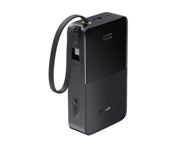 Акумулятор зовнішній BASEUS EnerFill FC51 Bipow2 Pro 22,5W with Built-in сable 20000mAh Cosmic Black