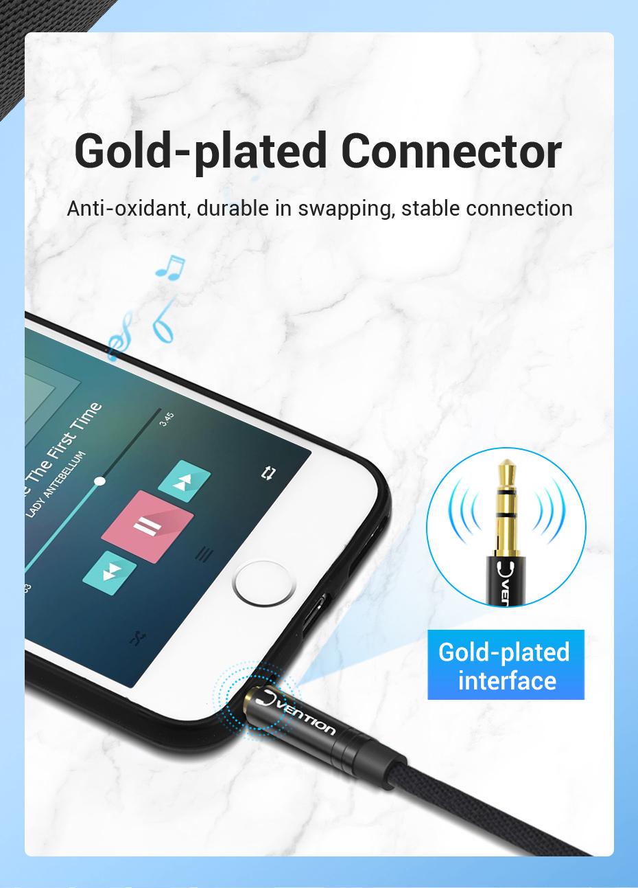 Переходник Vention 2х3.5 мм minijack-3.5 мм/minijack AUX 4-пиновая нейлоновая оплетка TRRS 1 м Черный (BBLBF) - фото 9