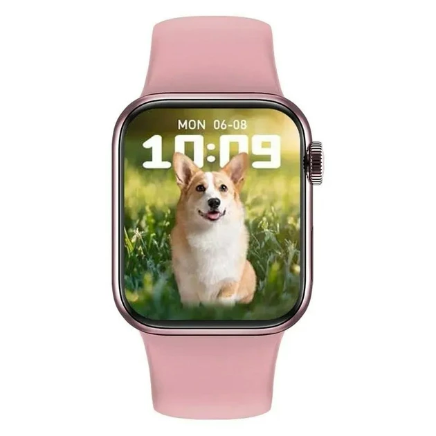 Смарт-часы Smart Watch GS8 Мах 45 мм украинское меню/функция звонка Матовый розовый (32453463634)