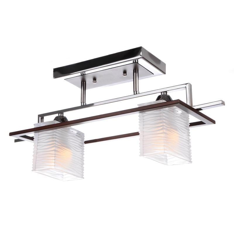 Люстра для кухни потолочная Brille BR-595S/2 E14 CH/W