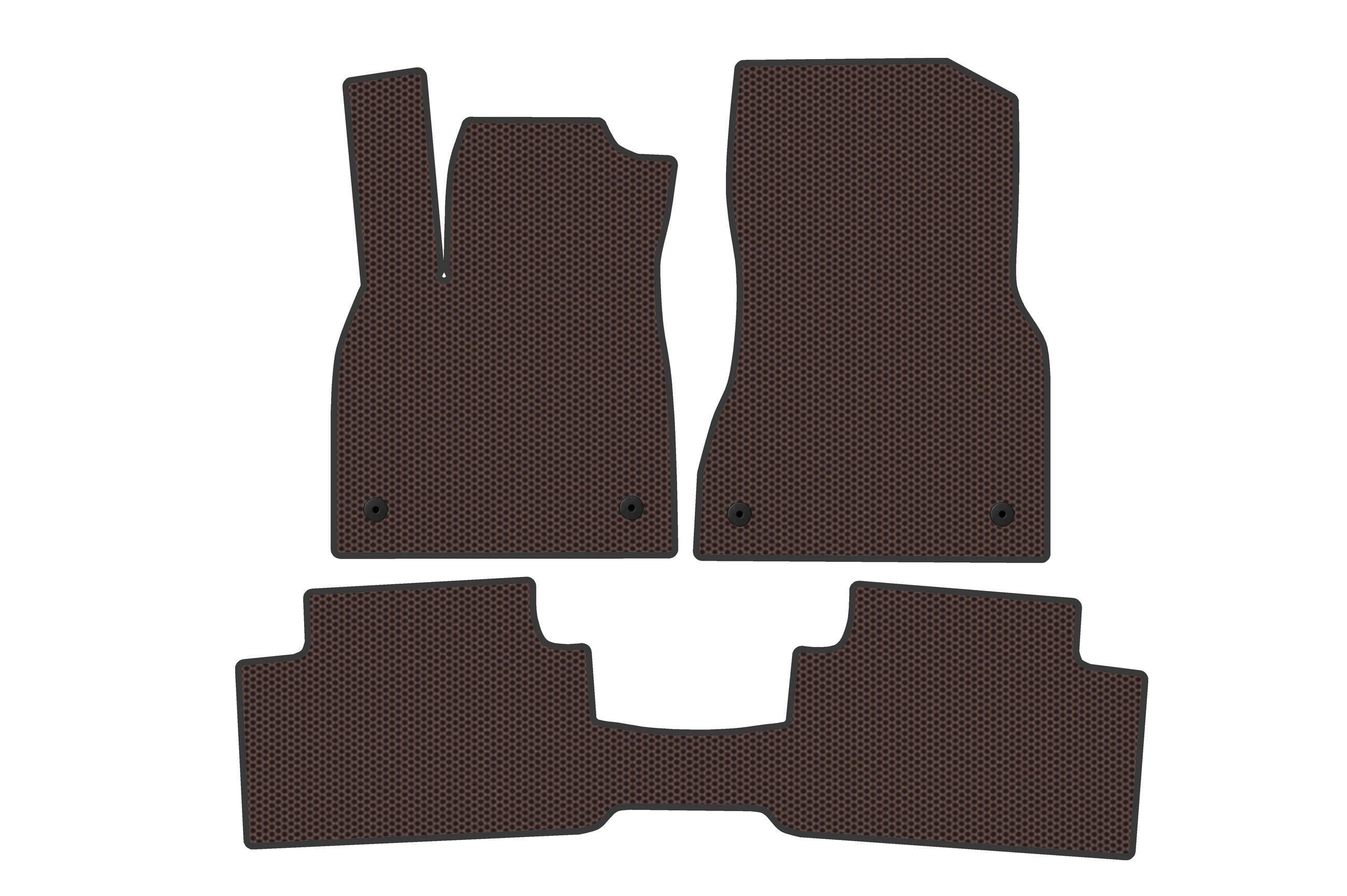 Коврики резиновые Digital Designs Carsuit для Audi Q6 2022- г. Коричневый (185300)