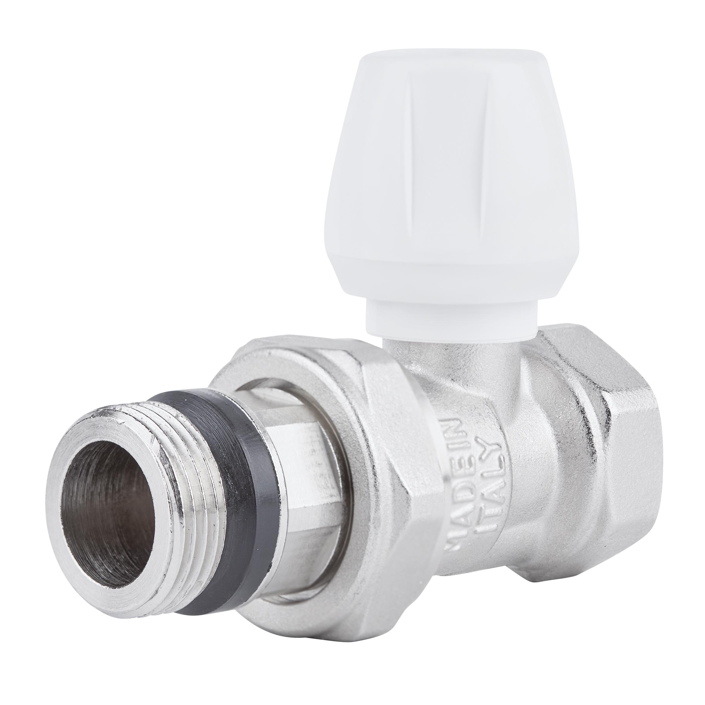 Кран радиаторный ICMA 3/4" с антипротечкой прямой №813+940 (82813AE06940)