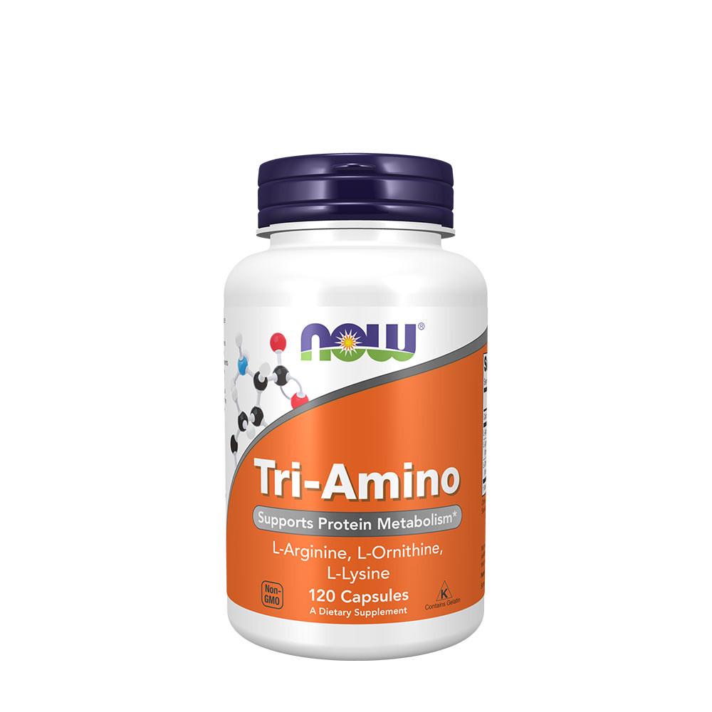Комплекс аминокислот Now Tri-Amino 120 caps