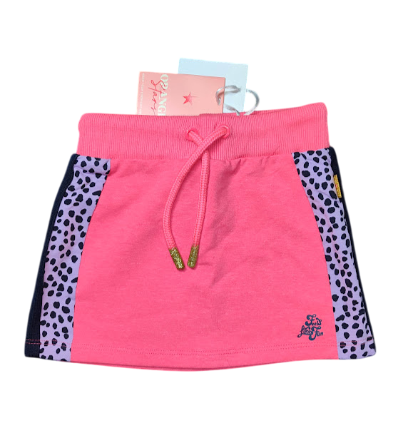 Спідниця Stars трикотажна коротка 128-134 см Orange (OSG-22-SS-25_1)