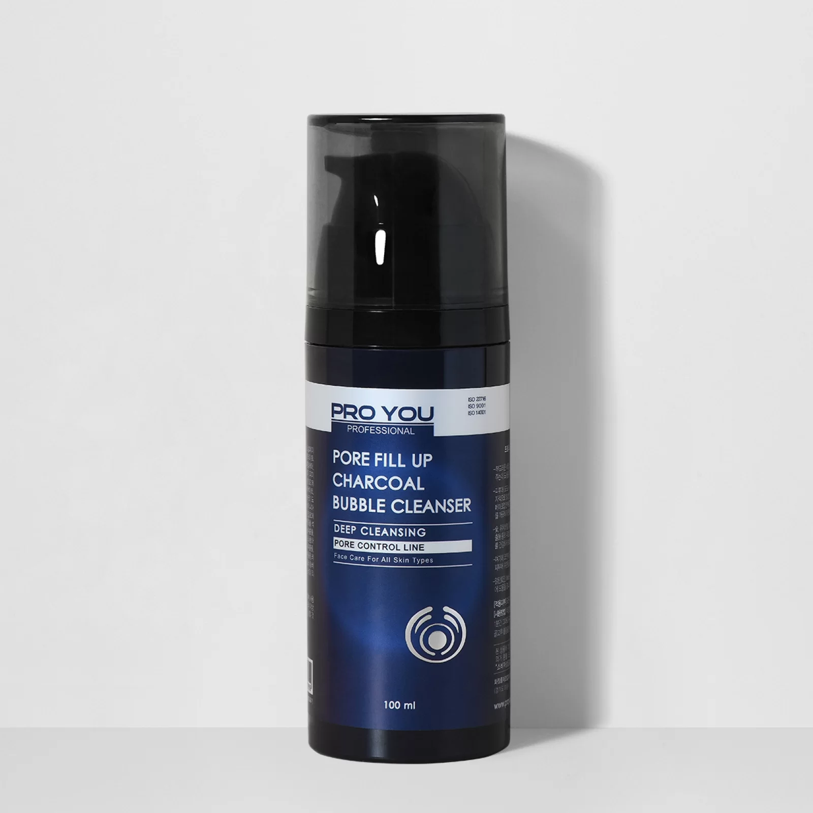 Пенка для умывания Pro you Professional Pore Fill Up Charcoal Bubble Cleanser и сужения пор на основе древесного угля  100 мл (11030100)